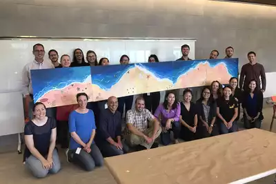 Group Canvas Team Building Paint Party | Minneapolis thumbnail