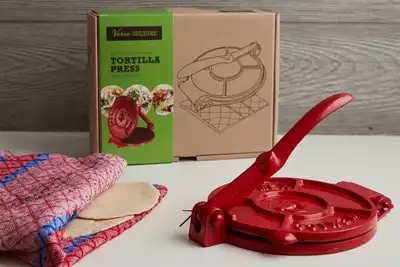 Tortilla Press Kit - Red thumbnail