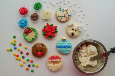 Holiday Buttercream Cookies thumbnail
