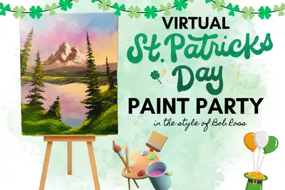 Virtual St. Patrick’s Day Paint Party: Learn, Paint & Celebrate! thumbnail