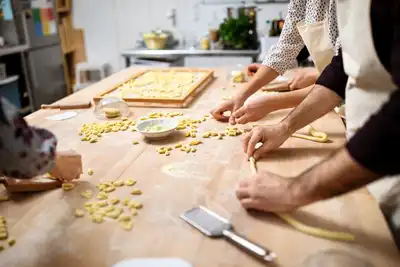 Authentic Pasta Workshop: Handmade Cavatelli Rolling Class| NYC thumbnail