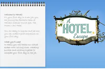 A Hotel Escape - A Hosted Virtual Escape Experience! thumbnail