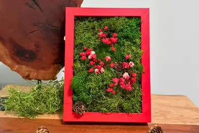 Christmas Moss Wall Art Class thumbnail