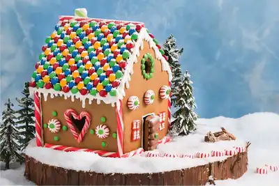 Build a Cottage Gingerbread House with Kit thumbnail