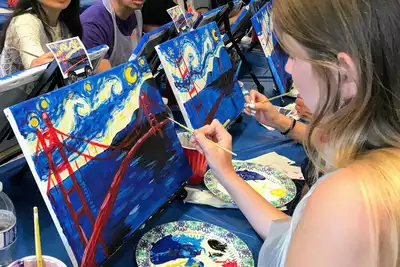 Paint and Pass Team Building Paint Party | Minneapolis thumbnail