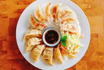 Making Gyoza Dumplings thumbnail