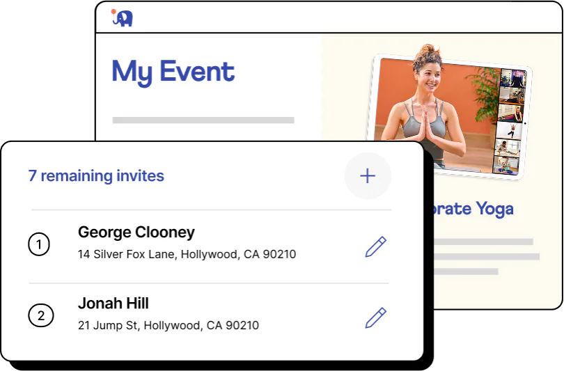 Invite & Communicate